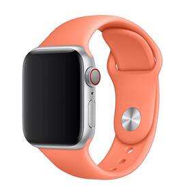 Řemínek FIXED Silicone Strap na Apple Watch 38/40/41 mm (FIXSST-436-OR) oranžový