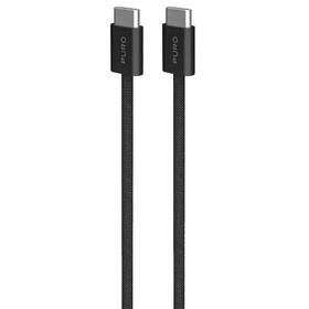 Kabel Puro Fabrik FABK4 USB-C/USB-C, 60 W, 1,5 m černá barva
