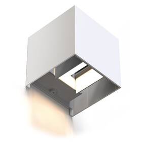 Nástěnné svítidlo Hama SMART Wi-Fi, čtvercové, 10 cm, IP44 (176564) bílé