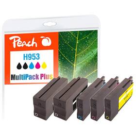 Inkoustová náplň Peach HP 953, MultiPackPlus, 2x29, 3x13 ml - CMYK (319951)