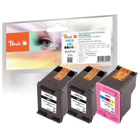 Inkoustová náplň Peach HP 901XL/901, MultiPack Plus, 2x865, 1x523 stran - CMYK (319215)