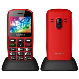 Mobilní telefon Aligator A690 Senior (A690R) červený