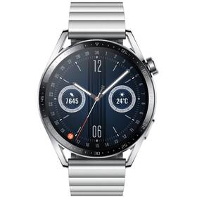 Chytré hodinky Huawei Watch GT 3 46 mm (Elite) - Stainless Steel + Stainless Steel Strap (55028447)