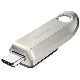USB Flash SanDisk Ultra Luxe 128 GB (220087) stříbrný