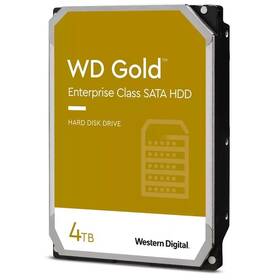 Pevný disk 3,5" Western Digital Gold 4TB (WD4004FRYZ) zlatý