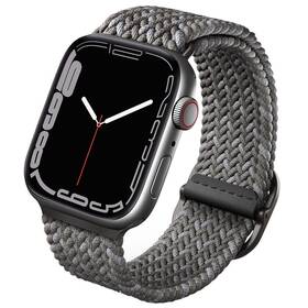 Řemínek Uniq Aspen Designer Edition na Apple Watch 42/44/45/49mm (UNIQ-45MM-ASPDEPGRY) šedý