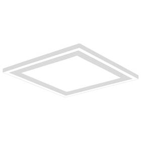 Stropní svítidlo Reality Carus, čtverec, 33 cm (RE R67213331) bílé