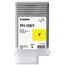 Inkoustová náplň Canon PFI106Y, 130ml (6624B001) žlutá