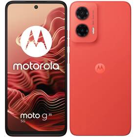 Mobilní telefon Motorola Moto G35 5G 4 GB / 256 GB červená barva
