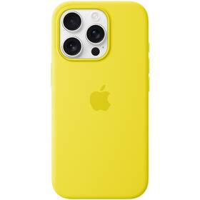 Apple iPhone 16 Pro Silicone Case s MagSafe - karambolově žlutý