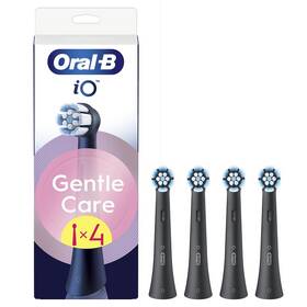 Náhradní hlavice Oral-B iO Gentle Care Black (4 ks) černá barva
