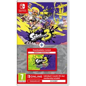 Hra Nintendo SWITCH Splatoon 3 + Season Pass + 3-month Nintendo Switch Online 
