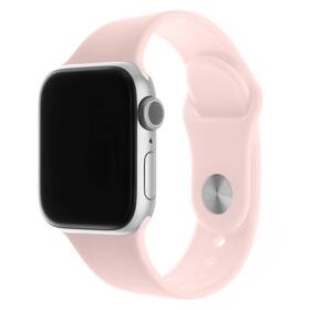 Řemínek FIXED Silicone Strap na Apple Watch 42/44/45/49 mm (FIXSST-434-PI) růžový - zánovní - 24 měsíců záruka