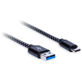Kabel AQ USB 3.1/USB-C, 1,8m (xpc67018) černý