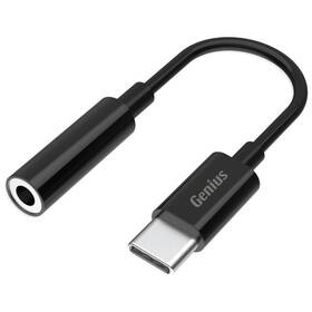 Redukce Genius ACC-C100, USB-C (M)/3,5mm jack (F) černá barva
