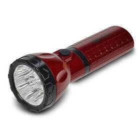 Svítilna Solight nabíjecí, 9x LED (WN10) černá/červená