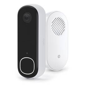 Videozvonek Arlo Essential (Gen.2) Video Doorbell and Chime 2K Security bílá barva
