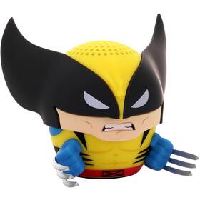 Přenosný reproduktor Bitty Boomers Marvel Wolverine černá barva
