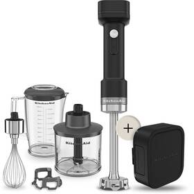 Ponorný mixér KitchenAid 5KHBRV75BM (s baterií) černý