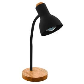Stolní lampička Eglo Veradal (98831) černá/hnědá