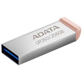 USB Flash ADATA UR350 256GB stříbrná barva
