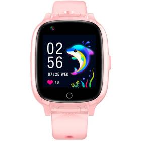 Chytré hodinky Garett Kids Twin 4G (TWIN_4G_PINK) růžové
