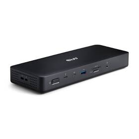 Dokovací stanice Club3D 16v1 ThunderBolt 4, 2xThunderbolt/3xDP/2xHDMI/3xUSB/RJ45/SD-TF Karta/1xUSB-C 150W PD černá barva
