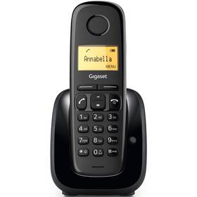 Domácí telefon Gigaset A180 (S30852-H2807-R601) černý - s kosmetickou vadou - 12 měsíců záruka