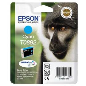 Inkoustová náplň Epson T0892, 3,5 ml (C13T08924011) azurová