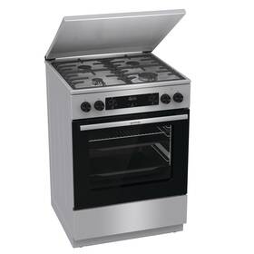 Kombinovaný sporák Gorenje GKS6C71XF nerez
