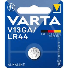 Baterie alkalická Varta V13GA/LR44, blistr 1ks 
