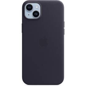 Apple Leather Case s MagSafe pro iPhone 14 Plus - inkoustově fialový