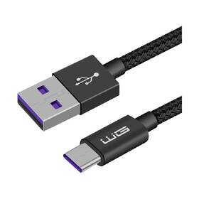 Kabel WG Super Charge USB/USB-C, 1m (7956) černý
