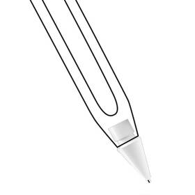 Hroty doodroo ABS pro Apple Pencil 1st-2nd Gen, 3 ks bílá barva
