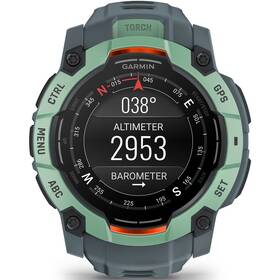 Chytré hodinky Garmin Instinct 3 - 50 mm AMOLED - Neotropic Bezel / Twilight Band 
