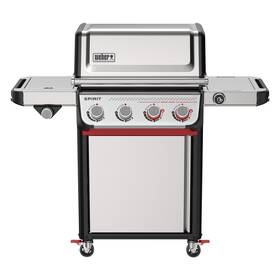 Gril zahradní plynový Weber SP-435 Stainless Steel stříbrná barva
