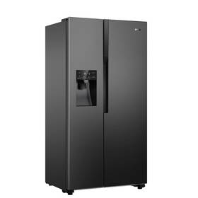 Americká lednice Gorenje Superior NRS9182VB InverterCompressor černá