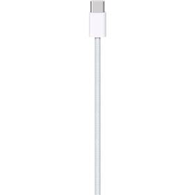 Kabel Apple USB-C/USB-C opletený, 1m (MQKJ3ZM/A) bílý - zánovní - 24 měsíců záruka