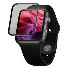 Tvrzené sklo FIXED 3D Full-Cover na Apple Watch 41mm černá barva
