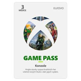 Microsoft Xbox Game Pass Console - předplatné na 3 měsíce - elektronická licence