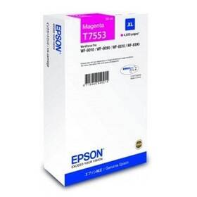 Inkoustová náplň Epson T7553  XL, 4000 stran (C13T755340) purpurová