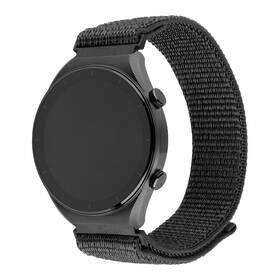 Řemínek FIXED Nylon Sporty Strap na Garmin Quick Release 22mm (FIXNST2-22MM-GR) šedý