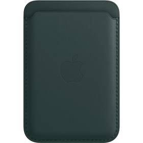 Kožená peněženka Apple s MagSafe k iPhonu - piniově zelená (MPPT3ZM/A)