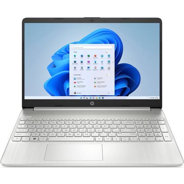 Notebook HP 15s-eq2681nc stříbrná barva
