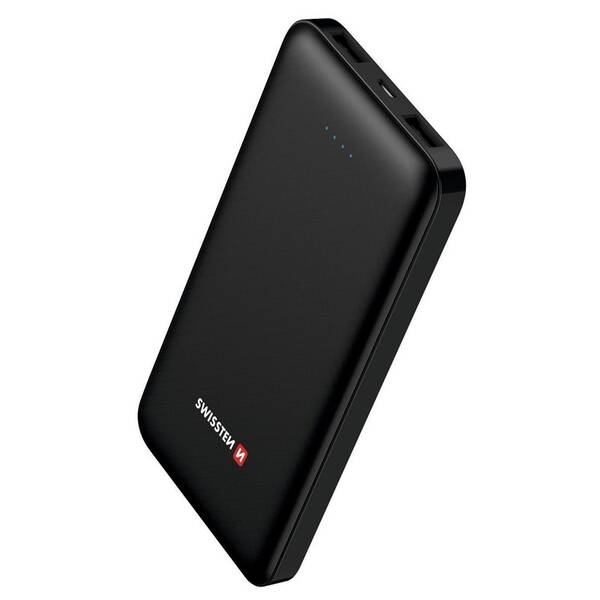 Powerbank Swissten Worx 10 000mAh černá barva
