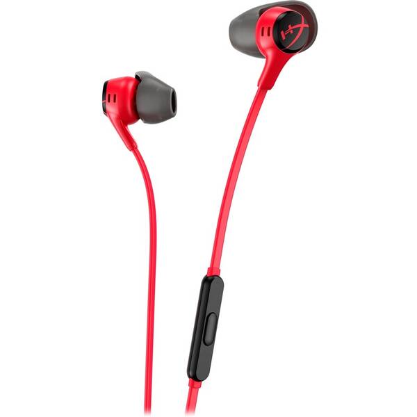 Sluchátka HyperX Cloud Earbuds II červená barva
