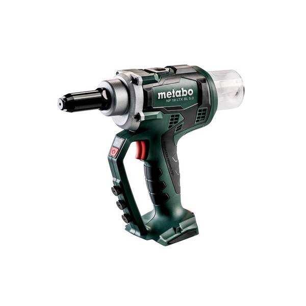 Pistole nýtovací Metabo 619002840 NP 18 LTX BL 5.0 (bez baterie) 
