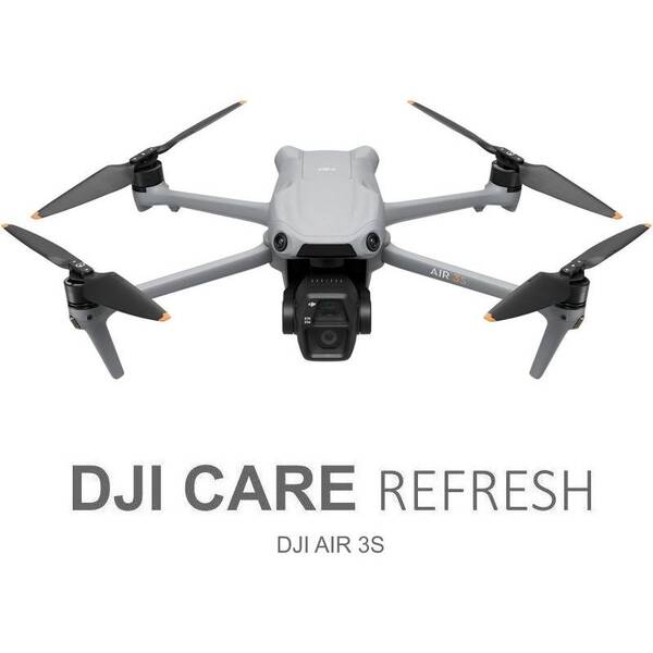 Rozšířená záruka DJI Card Care Refresh 1-Year Plan (DJI AIR 3S) EU černá barva
