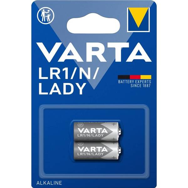 Baterie alkalická Varta LR1/N/Lady, 2ks 
