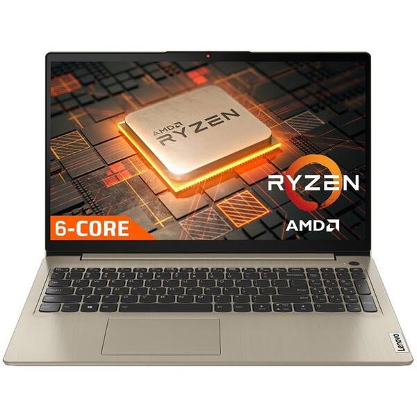 Notebook Lenovo IdeaPad 3 15ALC6 béžová barva
